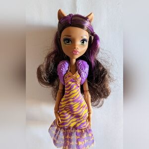 Monster High Clawdeen Wolf Welcome To Monster High Dance The Fright Away Doll.